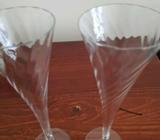 Set of 4 glasses new