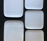 Benzer Branded ceramic platters