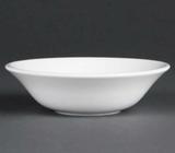 Olympia (Pack of 12) Whiteware Oatmeal Bowls 150mm