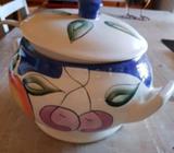 Hand painted Soup Bowl