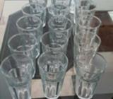 25 Thick Long Drinking Glasses
