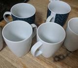 6 x Mugs and 6 x Wine glasses - brand new