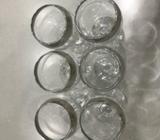 Wine glasses x 6