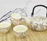 Pretty Vine Oriental Teaset | Giftboxed