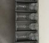 6 Italian wine glasses