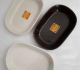Stoneware 3 small nibbles bowls Made in Japan