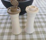 Retro Tupperware Salt & Pepper Shakers