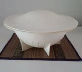 2 pce Tupperware, Large Colander with lid