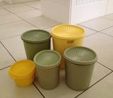 TUPPERWARE CANISTERS
