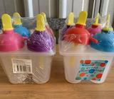 2 x icy pole moulds, brand new