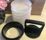 Tupperware Hamburger Press