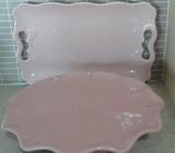 CAKE STAND AND PLATTER LARGE