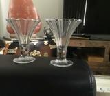 Ice Cream Sundae glasses, 50s style inspired