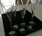 6 x Champange flutes