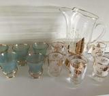 Two sets of retro glasses