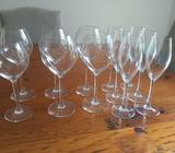 6x White Wine and 6x Champagne Glasses
