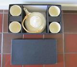 5 piece Cream Teaset