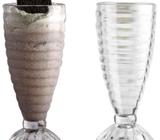 Milkshake and Sundae Glasses - Commercial Grade x 4 (390ml each)