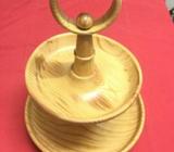 Wood 2 Tier Savoury Platter 32 cm