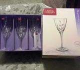DArques Cristal Stemmed Glasses (NEW and Boxed)