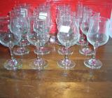 Wine glasses x 16 - $8