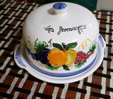 Beautiful French Cheese/Cake Plater with Lid