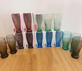 Collectors coke glasses