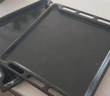 Two oven trays