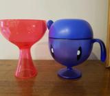 2 alessi icecream bowls boy girl