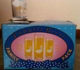 12 Glass country Geese tumblers