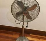 Used pedestal fan with some surface rust