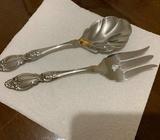 SALAD SERVING SET--ONEIDA 2 PC