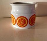 Vintage Arabia Finland Pomona Orange marmalade jar