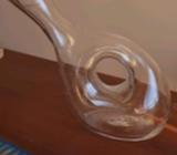 Wheel and Barrow decanter