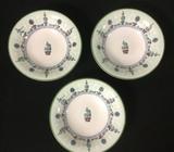 Staffordshire Topiary Cereal Bowls x 3