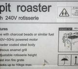 Spit Roaster with 240v Rotisserie