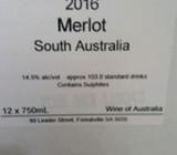 2016 merlot wine