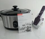 Sumbeam slow cooker 5.5ltr as new with free electric grater