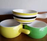 3 X Vintage made in Japan Ceramic ramekins