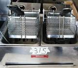 ROBAND 6X2 FRYER 2BASKETS & 2 PANS (REF 315)