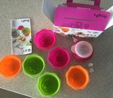 NEW LEKUE 100% platinum silicone deco minicake BPA FREE