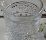 Brand new 18 small drinking cut-glasses in box