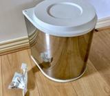 15l Swing Out Chrome Waste Bin