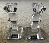 Mikasa Candleholders Pair 5.75 inches/4.6cm