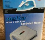 Brand new sandwich maker and steam iron