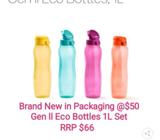 Tupperware Gen ll Eco Bottles Set