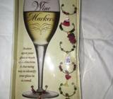 Wine glass markers