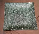Shimmering Square Platers x 2
