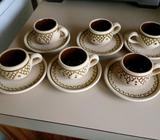 Coffee cups Greek style