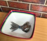 Fruit bowl & Forks
